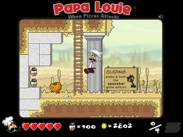 Papa Louie: When Pizzas Attack! Playthrough : MooseTheHuman : Free  Download, Borrow, and Streaming : Internet Archive